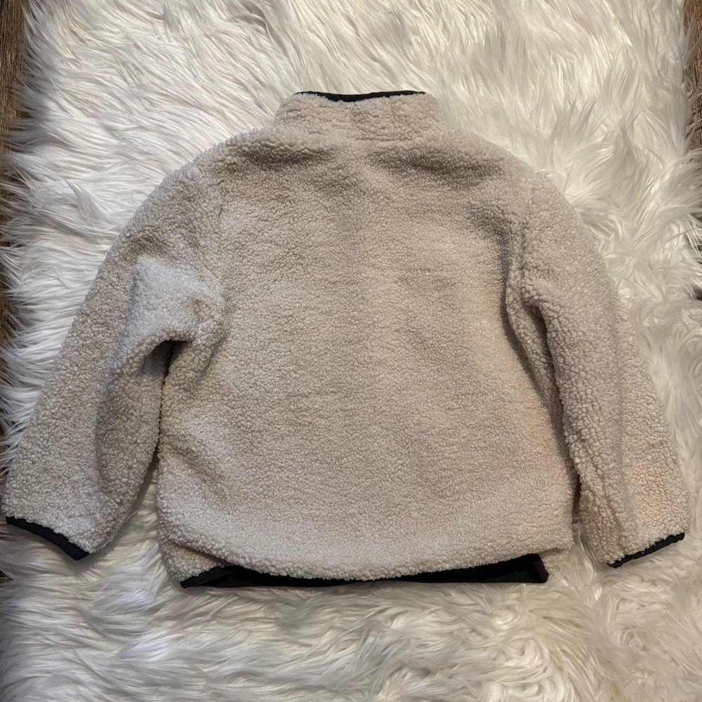 Gymboree Toddler Boy Sherpa Zip Up Sweater Size 3T - Picture 5 of 6